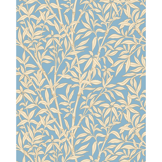 127/1002-CS COLE & SON BAMBOO FOREST YELLOW/BLUE