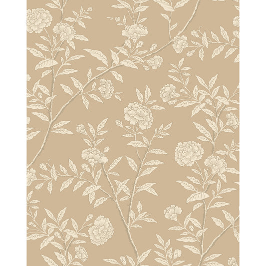 127/3018-CS COLE & SON ROSEBERRY CHAMPAGNE