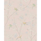 127/4020-CS COLE & SON ROSEBERRY WITH BIRDS PINK