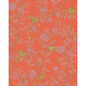 127/4021-CS COLE & SON ROSEBERRY WITH BIRDS VERMILLION