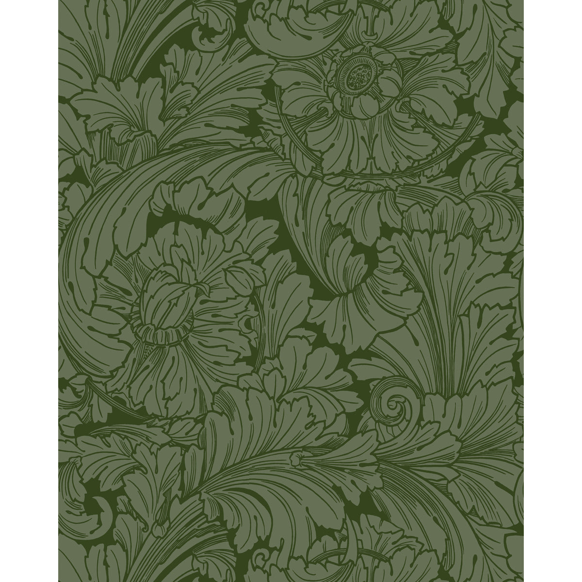 127/6031-CS COLE & SON ACANTHUS FOREST