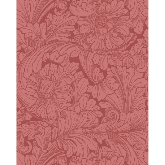127/6033-CS COLE & SON ACANTHUS STATELY HOME RED