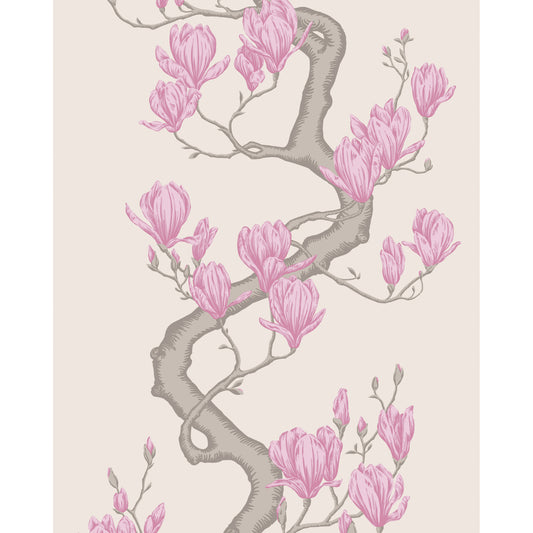 128/1002-CS COLE & SON MAGNOLIA TREE PARCHMENT