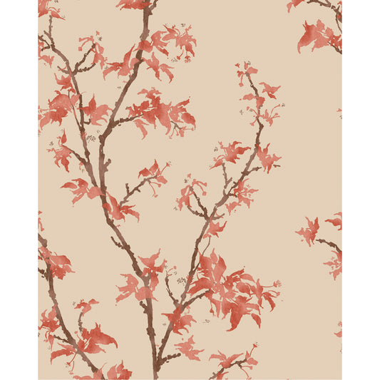 128/3017-CS COLE & SON CHINESE BRANCH GINGER
