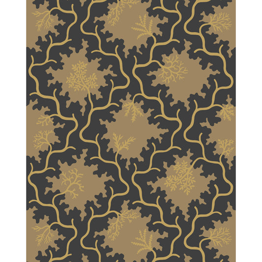 128/4018-CS COLE & SON MOSS TRELLIS BLACK