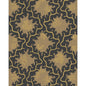 128/4018-CS COLE & SON MOSS TRELLIS BLACK