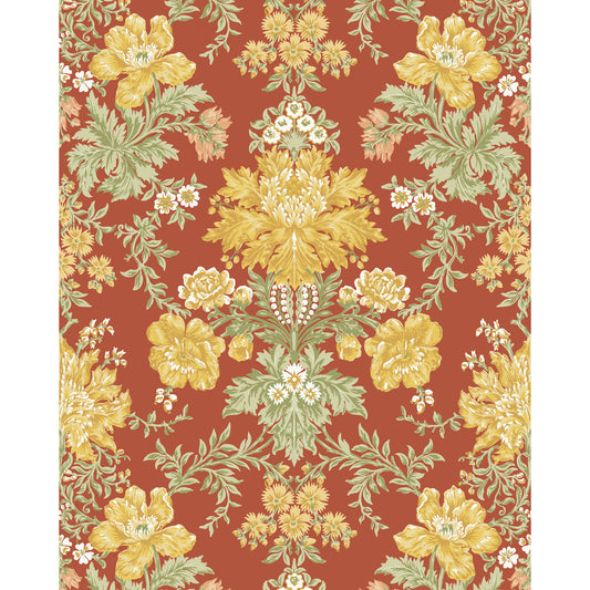128/7037-CS COLE & SON POPPIES SOFT YELLOW