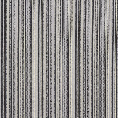 1293 Stripe Zinc Grey & Silver Charlotte Fabrics