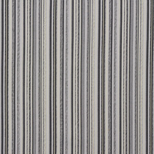 1293 Stripe Zinc Grey & Silver Charlotte Fabrics