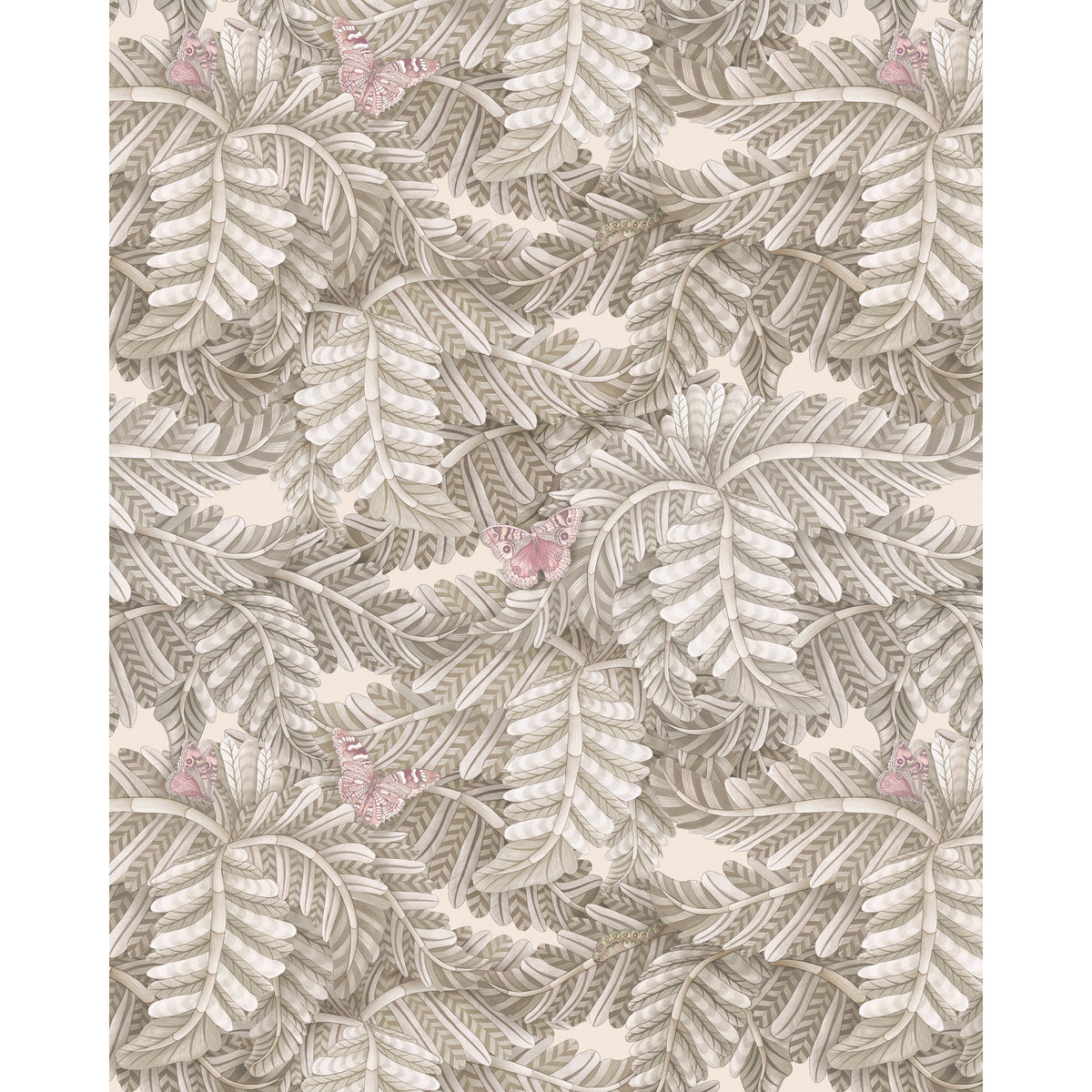129/4015-CS COLE & SON ACACIA CANOPY PEBBLE
