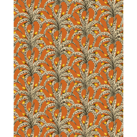 129/5018-CS COLE & SON AFRIKA DAMASK TANGERINE