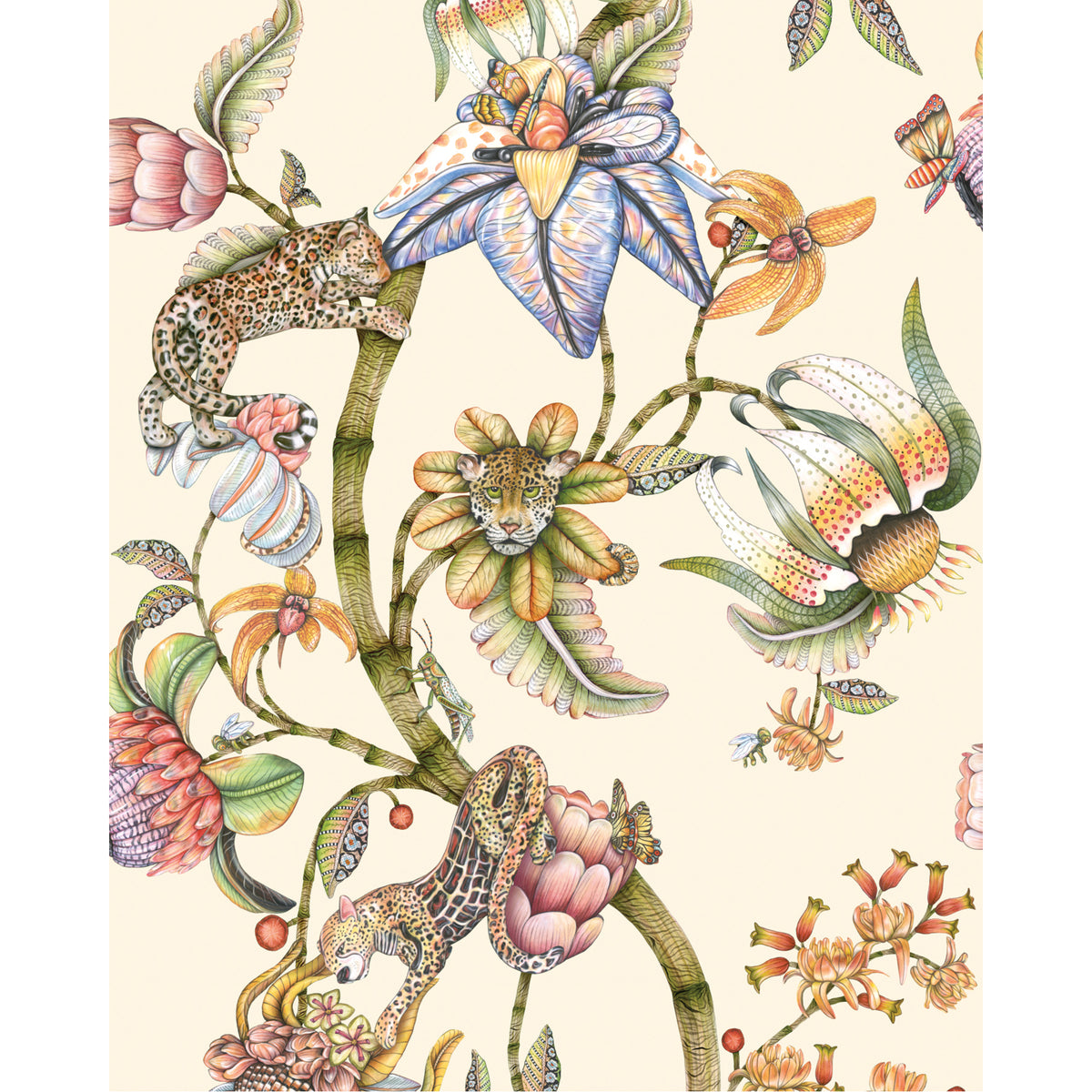 129/6021-CS COLE & SON PROTEA PANTHERA STONE