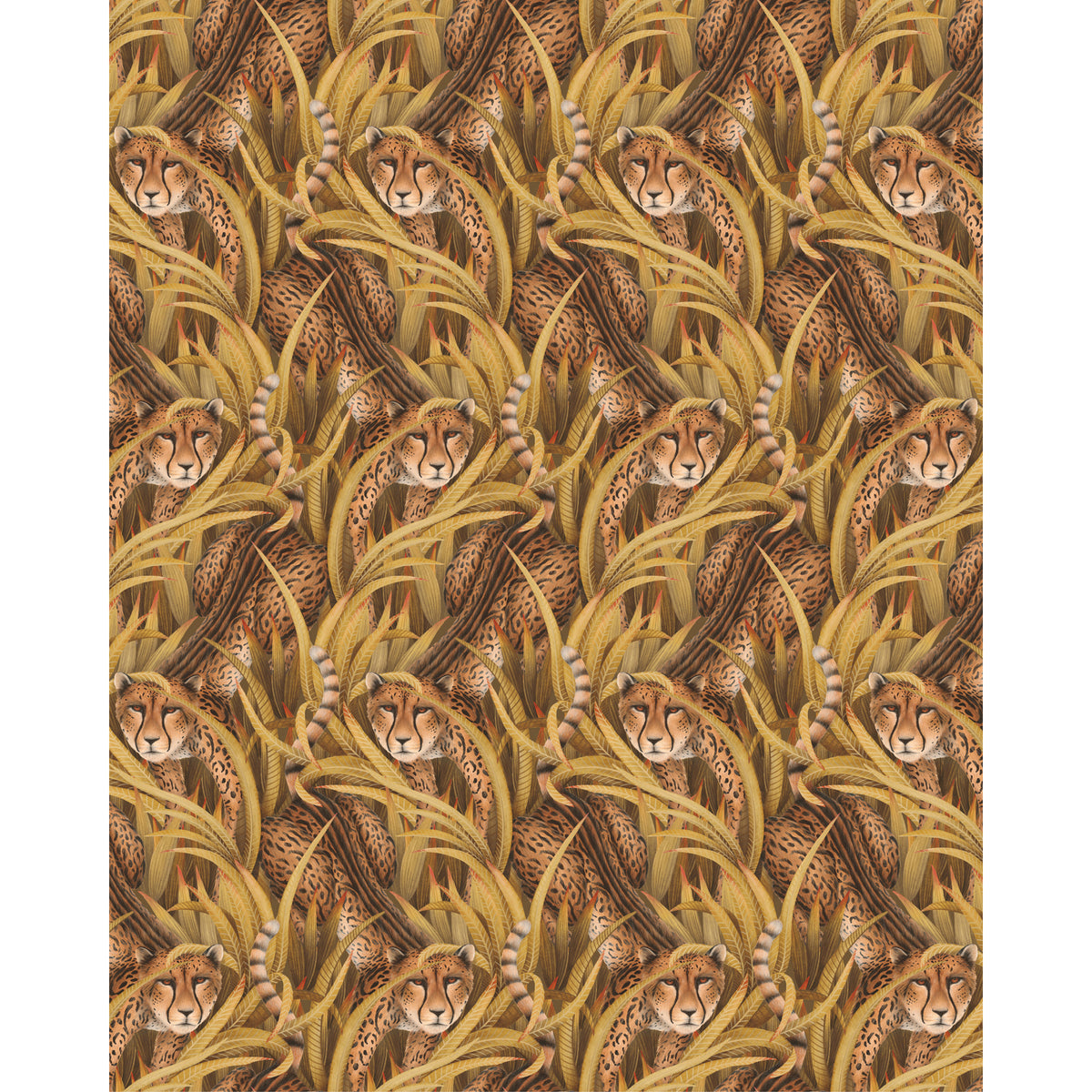 129/8043-CS COLE & SON CHEETAH PROWL BRONZE