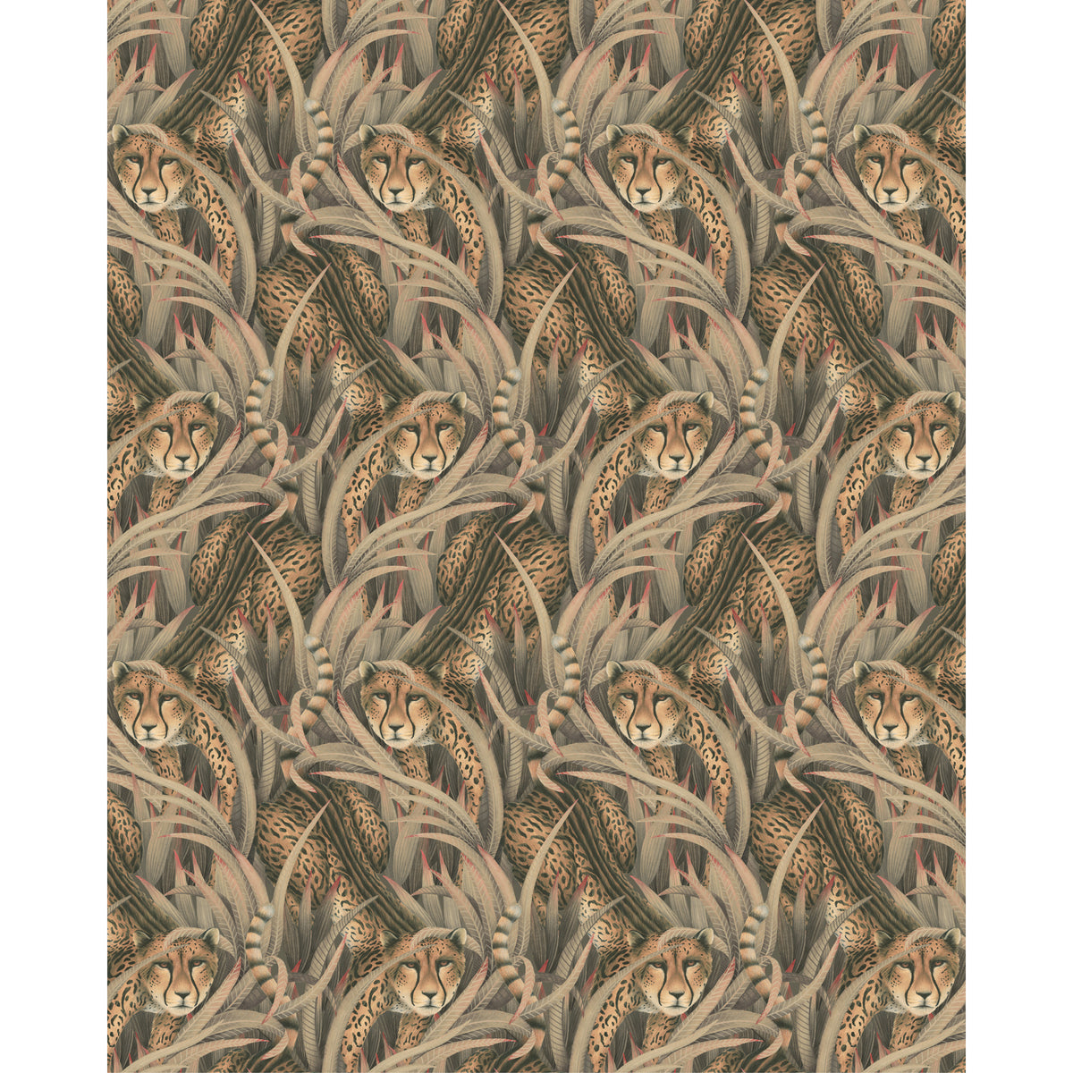129/8044-CS COLE & SON CHEETAH PROWL SLATE