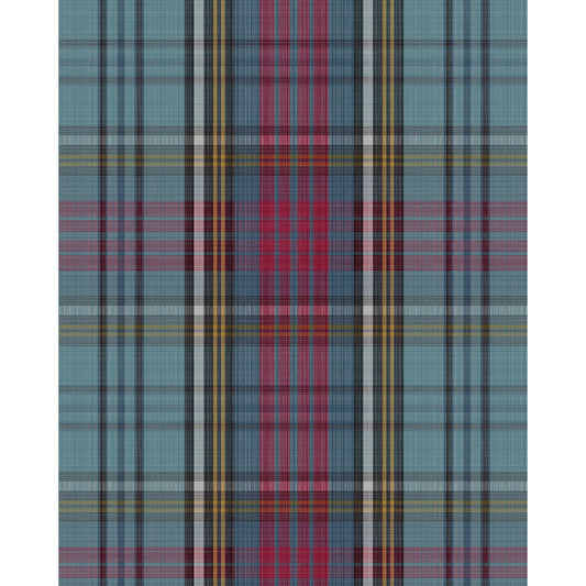 130/1002-CS COLE & SON MACANDREAS TARTAN PETROL