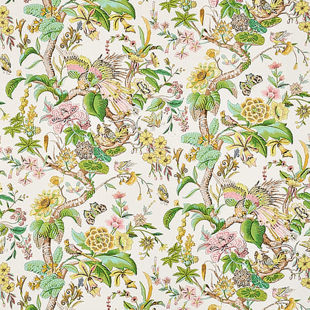 1314001 CRANLEY GARDEN Pink Schumacher Fabric