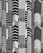 14111X Marimekko Marimekko Vol. 5 Wallpaper Ruutukaava Ebony and Eggshell