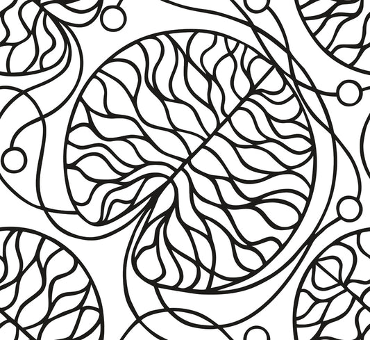 14131X Marimekko Marimekko Vol. 5 Wallpaper Bottna Ebony and Eggshell