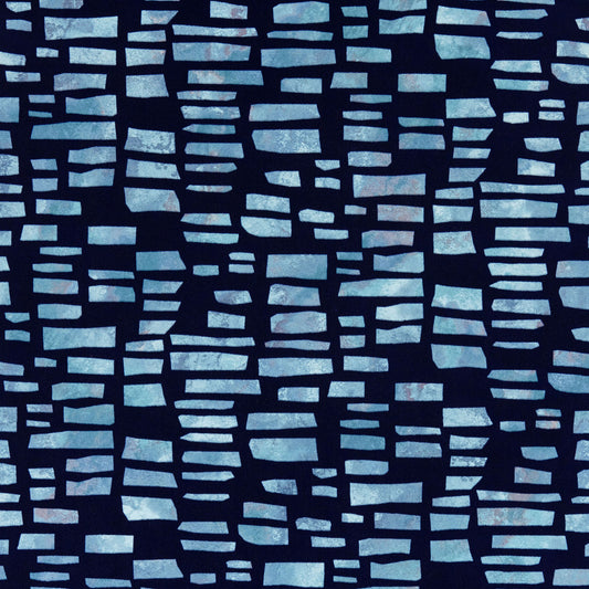 145FLOCK03 1838-Wallcoverings WALLPAPER - WP # 03 BLUE DUSK WILLOW