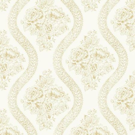 York MH1602 Coverlet Floral Wallpaper