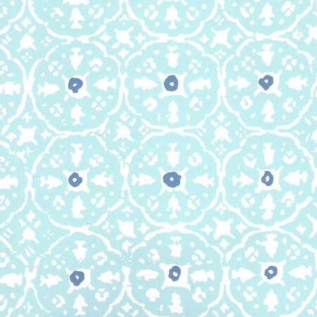 149-59WP NITIK II New Blue Blue On Almost White Quadrille Wallpaper