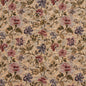 1520 Floral Wildberry Blue,Red & Burgundy Charlotte Fabrics