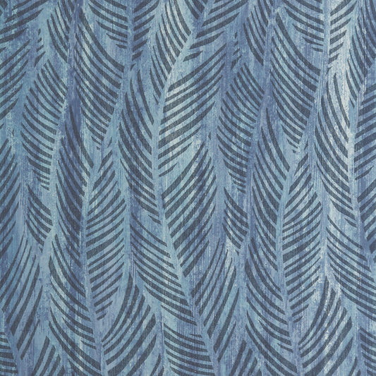 153BEAD01 1838-Wallcoverings WALLPAPER - WP # 01 BLUE DUSK WILLOW