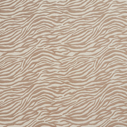 1590 Animal Print Zebra/Taupe Beige & Taupe Charlotte Fabrics