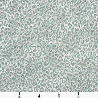 1595 Animal Print,Small Scale Mist Aqua & Teal Charlotte Fabrics