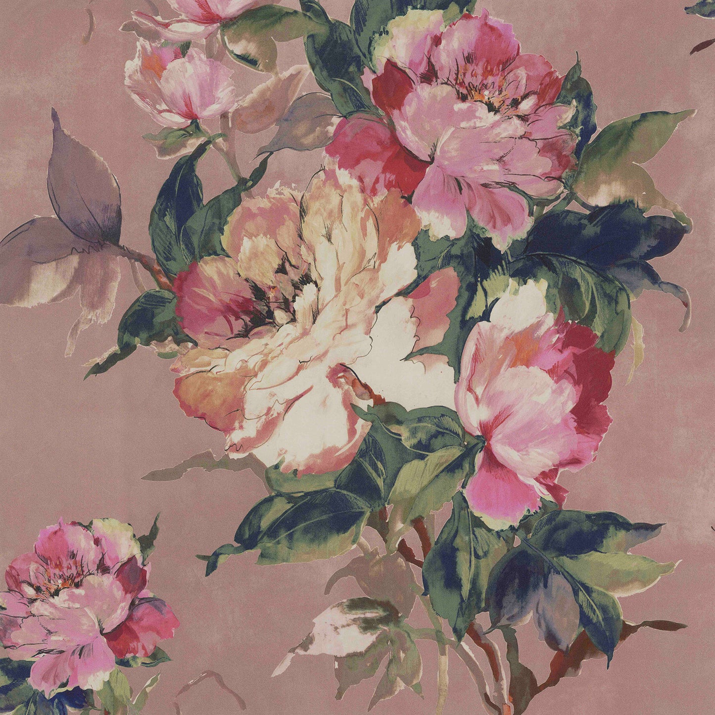 170310803 1838-Wallcoverings WALLPAPER - WP # 03 CAMELLIA