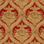 172781 HADDON HALL DAMASK Venetian Red Schumacher Fabric