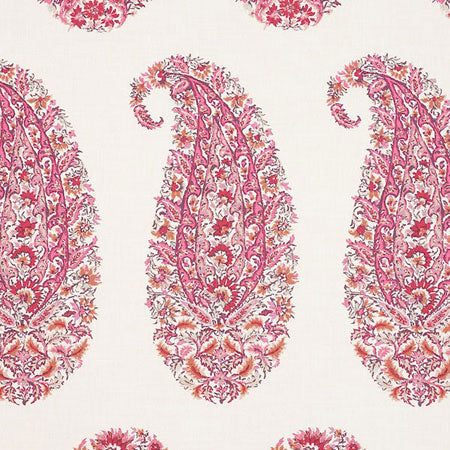 173785 SHIRALA PAISLEY Magenta Schumacher Fabric