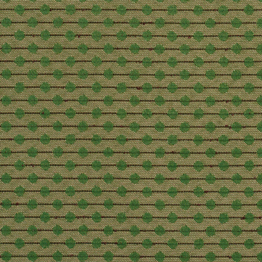 1750 Abstract & Geometric,Small Scale Green Charlotte Fabrics Woven Patterns