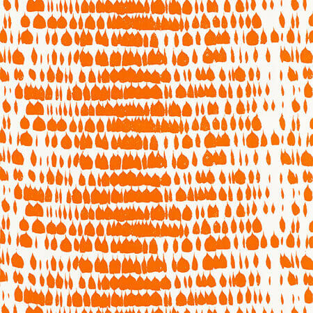 175202 QUEEN OF SPAIN Carrot Schumacher Fabric