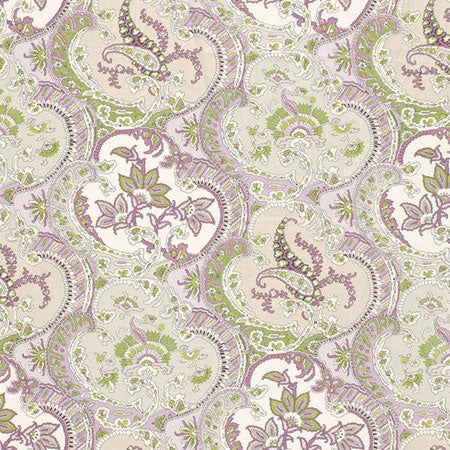 175551 PICKFAIR PAISLEY Lilac Schumacher Fabric