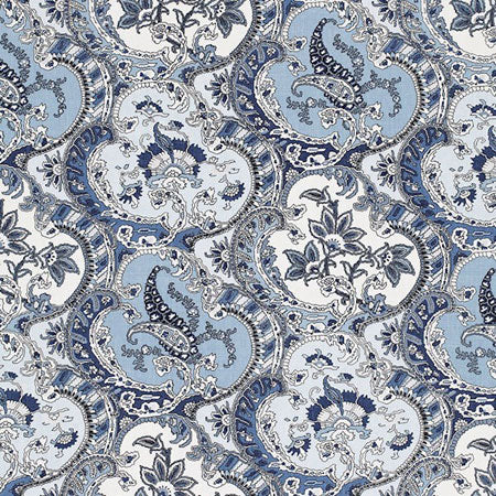 175553 PICKFAIR PAISLEY Pacific Schumacher Fabric