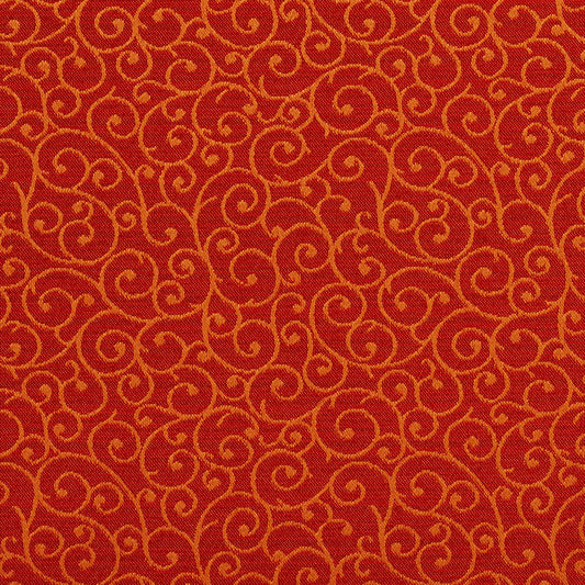 1759 Small Scale Orange & Rust Charlotte Fabrics Woven Patterns