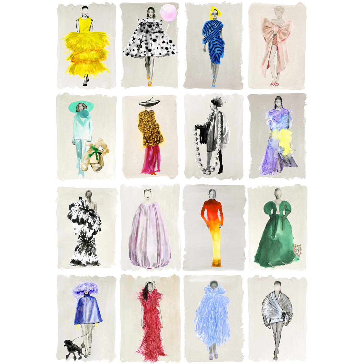 175/1001M-CS COLE & SON COUTURE CAROUSEL MULTI