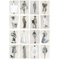 175/1002M-CS COLE & SON COUTURE CAROUSEL MONOCHROME