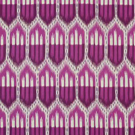 176082 BUKHARA IKAT Fuchsia Schumacher Fabric