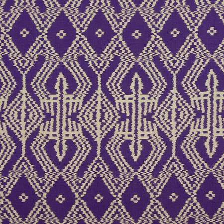 176091 ASAKA IKAT Violet Schumacher Fabric