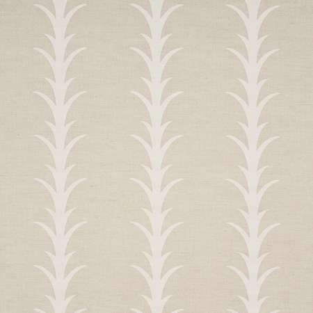 177636 ACANTHUS STRIPE Natural Schumacher Fabric