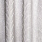 180801 ACANTHUS STRIPE SHEER Carbon Schumacher Fabric