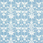 180892 GEORGIA WILDFLOWERS Blue Schumacher Fabric