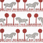 180903 POLKA DOT PONY Red Schumacher Fabric