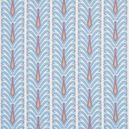 181270 AUGUSTINE IKAT Peacock Schumacher Fabric