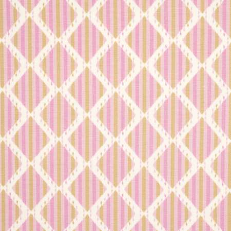 181292 KAI STRIPED IKAT Pink Schumacher Fabric