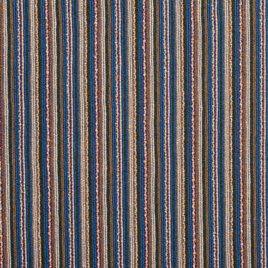 1880 Stripe Blue Charlotte Fabrics Woven Patterns
