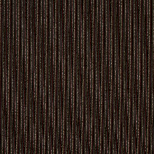 1884 Stripe Jewel Red & Burgundy Charlotte Fabrics