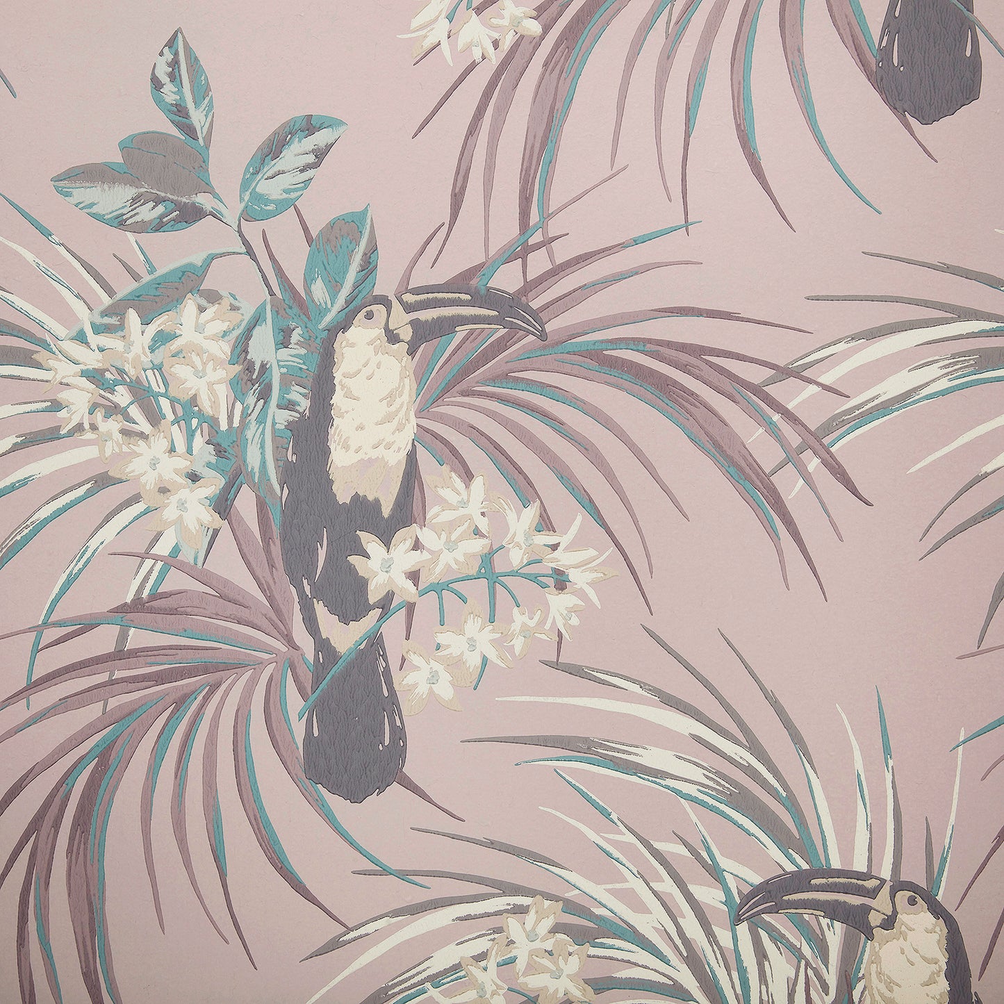 190713502 1838-Wallcoverings WALLPAPER - WP # 02 ROSE ELODIE